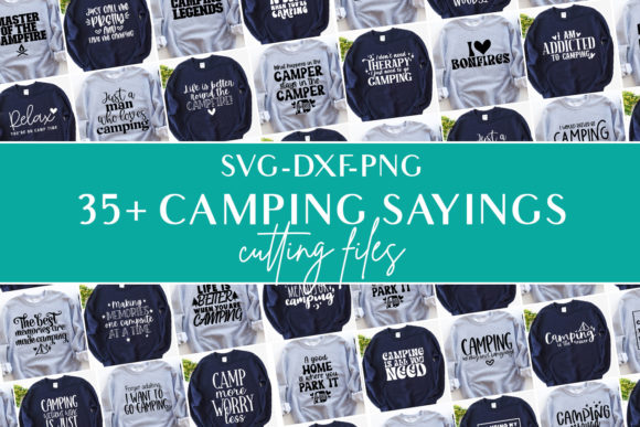 Camping SVG Bundle Review: Graphics for T-Shirt Designs
