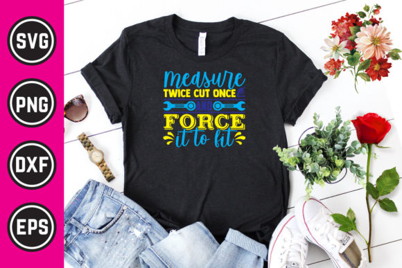 Carpenter SVG T-Shirt Design 49: Graphics & Print Templates
