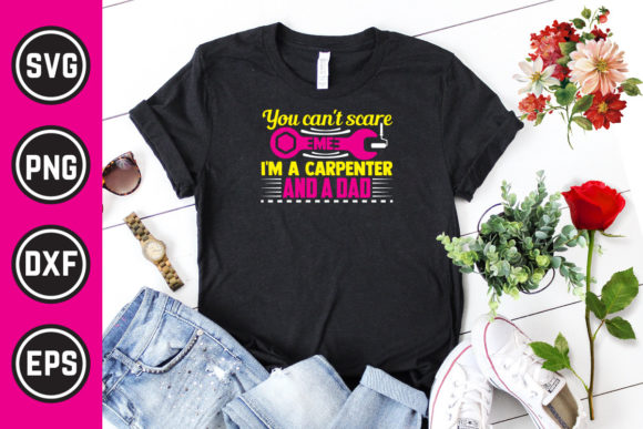 Carpenter SVG T-Shirt Design: A Graphics & Print Templates Review