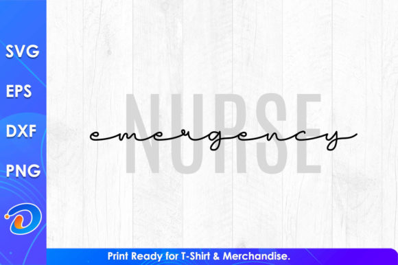 Emergency Nurse Radiography SVG Graphics & T-Shirt Designs