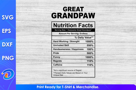 Great Grandpaw Nutrition Facts: Embroidery Design Review