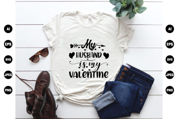 My Husband is My Valentine T Shirt: An Embroidery Designer’s Take