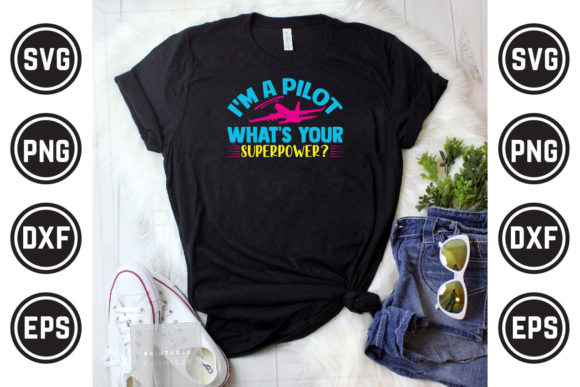 Pilot Svg T Shirt Design 24 Graphics & Print Review