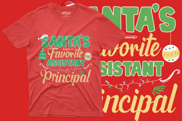 Santa’s Favorite Assistant Graphics for T-Shirt Designs & Branding