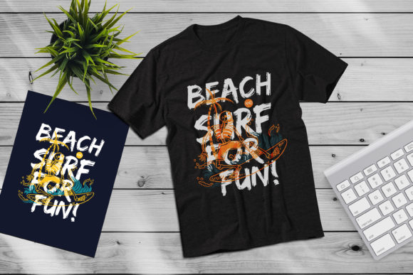 Surf or Die T-Shirt Graphics & Print Template Review