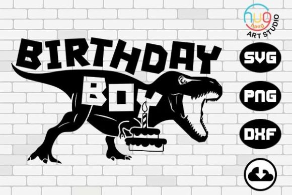 T-Rex Birthday Boy: Bold Graphics & T-Shirt Designs