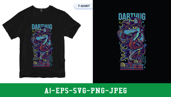 T-shirt Design DABTHUG: Graphics & Print Templates Review