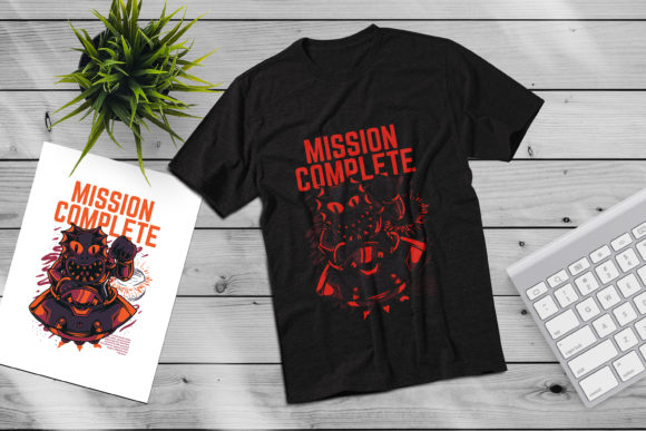 T-Shirt Design for Mission Complete: Embroidery Review