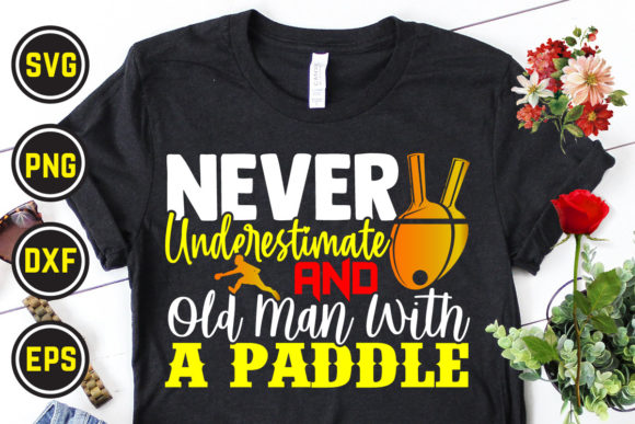 Table Tennis Svg T Shirt Design 02: Graphics & Print Templates