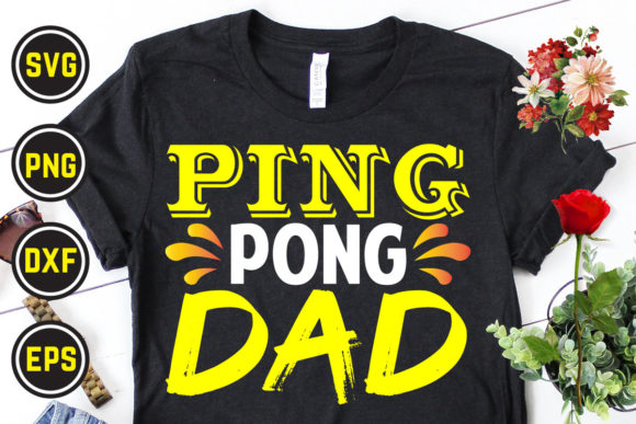 Table Tennis Svg T Shirt Design 29 Graphics for Print