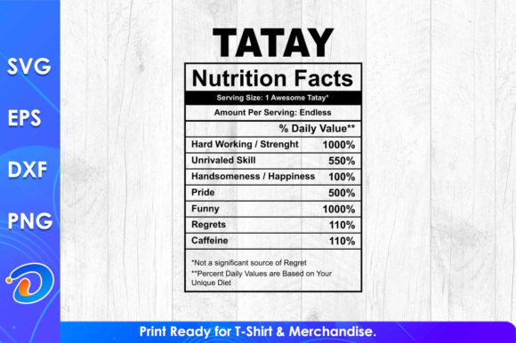 Tatay Nutrition Facts: Graphics & T-Shirt Designs Review